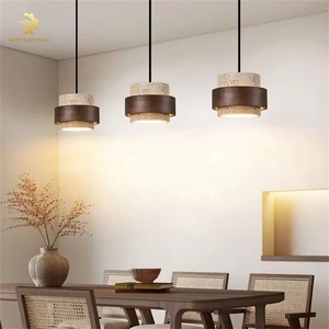 Luxe Moderne Minimaliste LED Lampe Jaune Pierre Pendentif Lumière pour Couloir Chambre Balcon Salon Plafond Décoration - Product Image 1