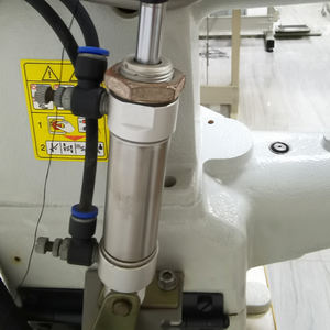 Máquina de Coser Industrial de Cama Cilíndrica de Boca Ancha, Puntada de Bloqueo, Doble Aguja, Alta Velocidad, para Cuero y Maletas RN8BL-2D - Product Image 3