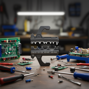 แม่พิมพ์ย้ำสายไฟสำหรับขั้วต่อแบบไม่หุ้มฉนวน ขนาด 0.5-10.0 มม.² ขนาด 13 ใช้กับขั้วต่อมาตรฐาน - Product Image 3