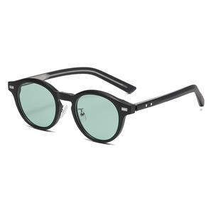 Gafas de Sol Polarizadas Transparentes con Gradiente Ovalado Tr90 28033, Protección Anti-Luz Azul UV400, Montura Completa Unisex Sin Receta - Product Image 5