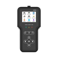 Lecteur de code automobile portable V900 OBD2, outil de diagnostic automobile avec écran LCD pour la plupart des voitures