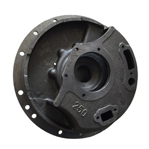 Bride de distribution d'huile pour boîte de vitesses de rouleau compresseur Changlin YZ14HD, pièces de rouleau, fabriqué à Hangzhou - Product Image 1