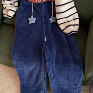 Ensembles de vêtements de nuit doux cireux grande oreille chien <span class=keywords><strong>Snoopy</strong></span> corail polaire à capuche pyjamas femmes hiver petite amie maison vêtements - Product Image 5