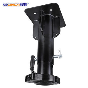 <span class=keywords><strong>Adaptateur</strong></span> de quincaillerie de remorque pour camping-car, monobloc, base moulée, réglable 30000 lbs, pour attache de quincaillerie de remorque à col de cygne, hauteur 15, 17, 19, 21 pouces - Product Image 1