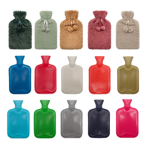 Vente directe d'usine en gros 500ML/1000ML/2000ML Belles bouteilles d'eau chaude en caoutchouc pour soulager la douleur - Product Image 6