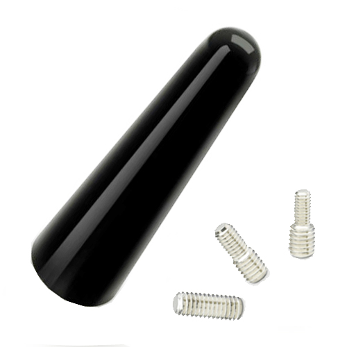 Черная алюминиевая мачта автомобильной антенны 50 мм