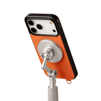 Étui portefeuille en cuir véritable avec fermeture magnétique sécurisée, directement de l'usine, pour iPhone 17 18 Pro Max