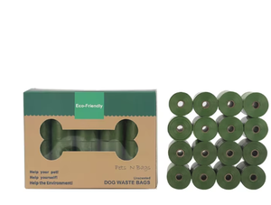 Dispensador de Bolsas para Excremento de Perro Ecológicas, a Granel, sin Perfume, a Prueba de Fugas, con Dispensador en Forma de Hueso - Product Image 2