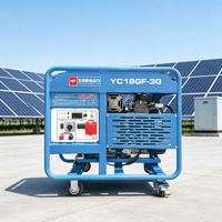 Générateur d'essence silencieux portable à onduleur 17/20KW Max 15/18KW Nominal YC18GF-3G