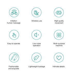 Mini masajeador de mano shiatsu vibrador mecánico de hombro para cuello y espalda con calor masajeador de coche - Product Image 5