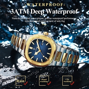 Poedagar 789 phụ nữ giải trí thạch anh Đồng hồ tay sáng ánh sáng ban đêm thời trang thép không gỉ phụ nữ Đồng hồ cho Montre Femme reloj - Product Image 5