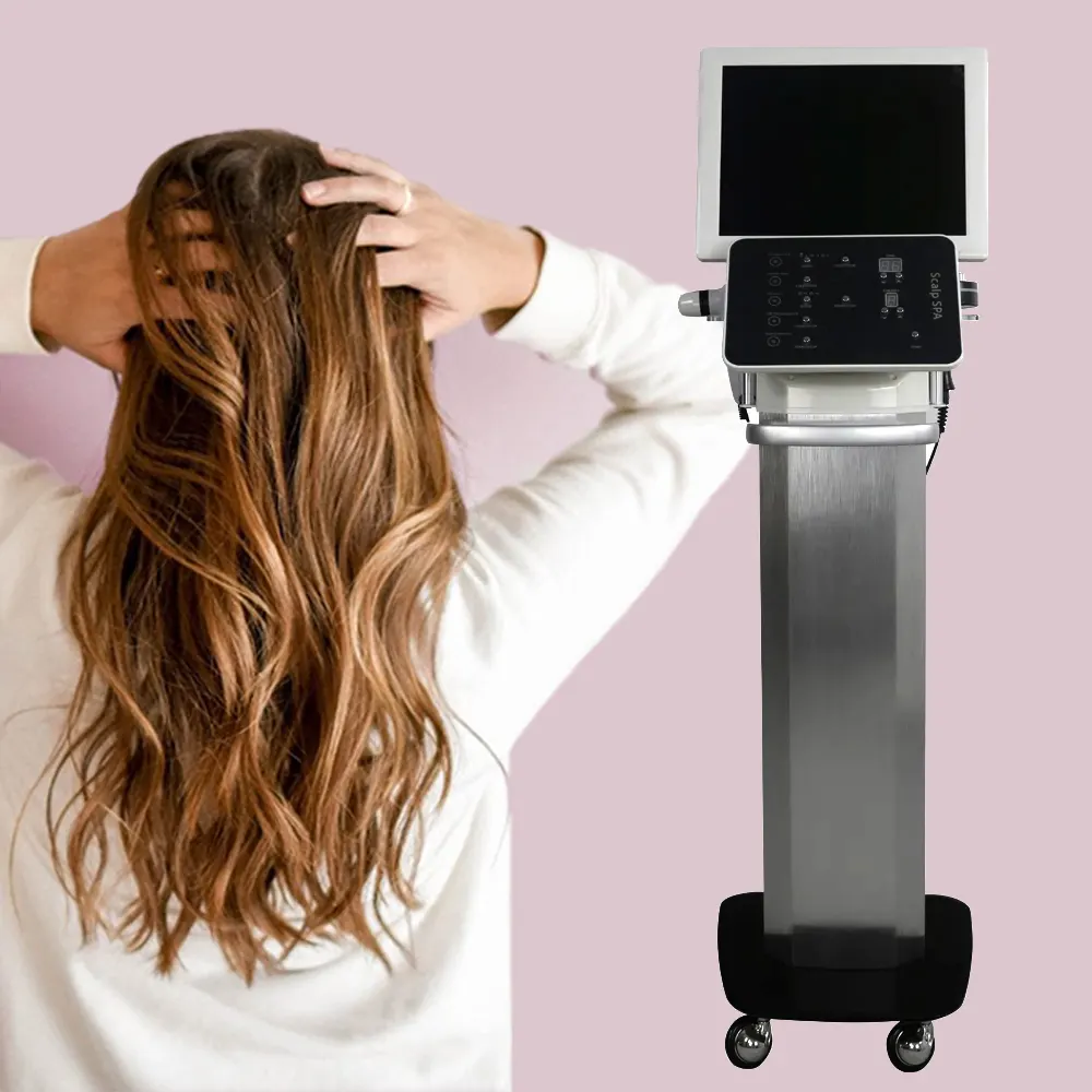 Hair Loss Analyzer Scalp Treatment Regrowth Machine Led Hair Growth Machine For Hair Loss