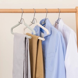 Ensemble de cintres à vêtements avec pinces, cintre à pantalons pour pantalons, jupes et vêtements Hanfu, organisateur de vêtements pour usage domestique, type crochet, rectangulaire - Product Image 4