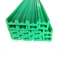 Profil de bande d'usure personnalisé convoyeur à roulement à glissière en plastique Uhmw Hdpe Uhmwpe Guide-chaîne en nylon