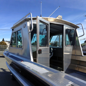 <span class=keywords><strong>Barco</strong></span> DE PESCA DE ALUMINIO premium pero barato con cabina para pesca y aventura Embarcaciones fuertes, seguras y versátiles - Product Image 5