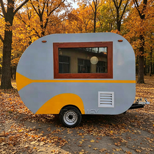 Carrito de Hamburguesas con Certificación CE, Camión de Catering Móvil para Té, Remolque de Comida para Waffles con Certificación DOT - Product Image 5