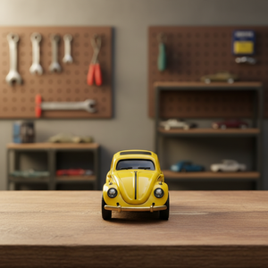 Modelo de Coche Clásico <span class=keywords><strong>Beetle</strong></span> de Aleación a Escala 1:28 con Luces y Música, 4 Puertas Abatibles, <span class=keywords><strong>Juguete</strong></span> de Metal Fundido para Colección - Product Image 5