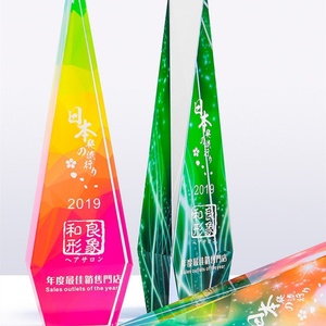 Free Design Souvenir Sports Events Excellent Corporate Silver Award Plate Crystal Glass Plaque Medal Trophy - Product Image 6