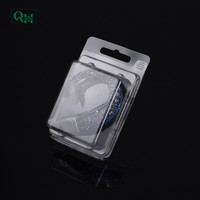 Boîte à clapet en plastique PET transparent personnalisé et en stock pour leurre de pêche méné et gabarit Solution d'emballage personnalisable