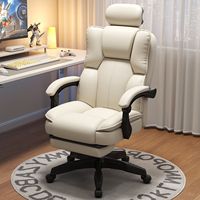 Chaise de bureau confortable pour la maison et le bureau, avec dossier pivotant