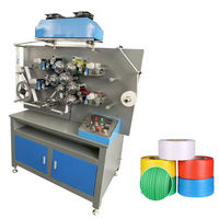 Machine d'impression d'étiquettes rotatives à grande vitesse Double face JS-1031B 3 + 1 couleurs pour rouleau de bande de cerclage PP sangle d'emballage en plastique PP