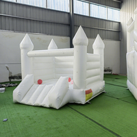 Mini château gonflable de maison de rebond utilisé pour les mariages