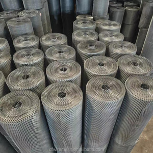 Rete Metallica Espansa <span class=keywords><strong>a</strong></span> Micro Fori in Acciaio Inox, Maglia Diamantata per Pale Eoliche e Protezione dai Fulmini - Product Image 1
