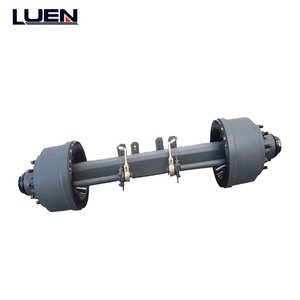 Eje de Semirremolque Americano de 13T a Precio Económico, <span class=keywords><strong>Ejes</strong></span> Redondos y Cuadrados de 127 mm <span class=keywords><strong>para</strong></span> Camiones de Servicio Pesado - Product Image 4
