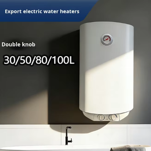 <span class=keywords><strong>Chauffe</strong></span>-<span class=keywords><strong>eau</strong></span> électrique vertical d'exportation de 100 L, réservoir extérieur en acier inoxydable/plastique, réservoir intérieur en émail à double bouton, 1500 W - Product Image 5