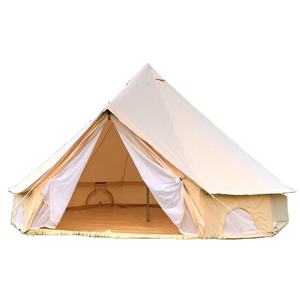 Tente d'extérieur de camping familiale, leurres en forme de cloche, <span class=keywords><strong>4</strong></span> saisons, pour safari, <span class=keywords><strong>tenda</strong></span> - Product Image 6