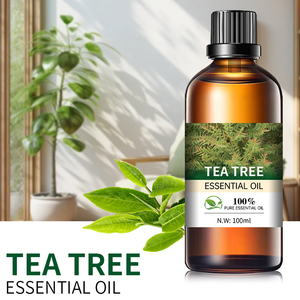 Huile d'arbre à thé naturelle |   Renforcez <span class=keywords><strong>les</strong></span> racines des cheveux et prévenez la chute des cheveux |   pour <span class=keywords><strong>les</strong></span> soins des pieds |   Traitement du pied d'athlète, des problèmes des ongles et des ongles des pieds - Product Image 4