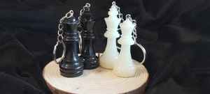 Llavero de resina moderno con patrón artístico abstracto, accesorio ligero y duradero, ideal para bolsos, llaves, cremalleras y creativo - Product Image 4