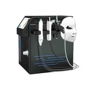 Máquina de pulverización de oxígeno facial portátil Aqua pro peeling Hydra Dermabrasion con depurador de piel