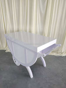 Large Candy <strong>Cart</strong> Solid White PVC Wedding Birthday Party <strong>Cart</strong> <strong>Sweet</strong> <strong>Cart</strong> - Product Image 5