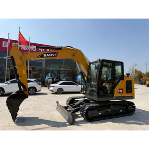 Nouvelle pelle sur chenilles de 7,5 tonnes SY75C 2026 – Mini-excavatrice fiable pour routes et travaux de construction - Product Image 3