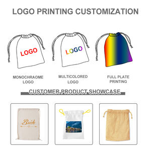 กระเป๋าเป้ผ้าแคนวาสมัสลินจากฝ้ายธรรมชาติรักษ์โลก - ของขวัญสั่งทำพิเศษและกระเป๋ากีฬา - Product Image 4