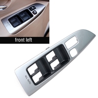 74232-60440 Cache de cadre de panneau de commande de lève-vitre de voiture LHD 74231-60490 pour Toyota Land Cruiser Prado 120 LC120 2003-2009
