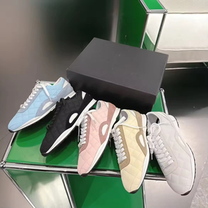 Zapatos Deportivos Clásicos de Lujo de Alta Calidad para Mujer, Transpirables, Impermeables, Modernos, Versátiles, con Forma de Diamante, Casuales - Product Image 1