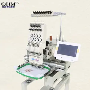 high quality Single head computer sewing chain stitch embroidery machine