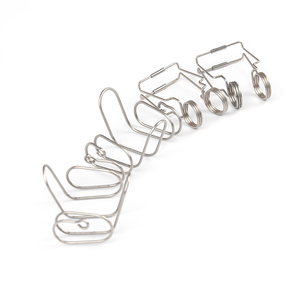 Ánh sáng lịch thi đấu chủ Bracket thép không gỉ đôi Xoắn mùa xuân Clip - Product Image 4