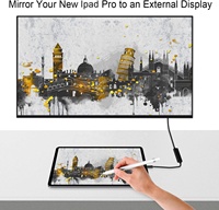 1,8 meter USB Typ C zu VGA 1080P 60Hz Kabel für MacBook Pro 2019 2018, iPad Pro 2019 2018, oberfläche Buch 2, XPS 15 13 und mehr