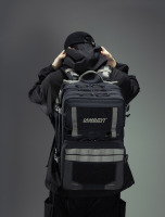 Sac à dos de randonnée unisexe pour ordinateur portable, tactique, étanche, 35L, avec fermeture éclair et fermoir, pour sports de plein air