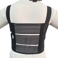Ceinture de hanche orthèse de côtes cassées reliure thoracique pour réduire la douleur de la Cage thoracique ceinture d'enveloppement de poitrine pour la Protection des côtes disloquées douloureuses