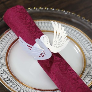 50 Stück Goldblätter Serviettenhalter Reflektierende Goldblatt-förmige Papier-Serviettenringe für Dinner-Partys und Festliche Tischdekoration - Product Image 5