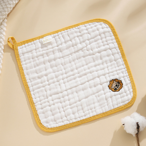 ผ้าขนหนูนุ่มเช็ดมือสำหรับเด็กแรกเกิดชายหญิงผ้าคอตตอนซับน้ำได้ดีผ้าเช็ดมือเช็ดน้ำลายผ้าเช็ดหน้า - Product Image 5