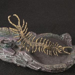 Millepiedi gigante millepiedi statua millepiedi mille zampe re ottone ornamentale opera d'arte decorativa da collezione - Product Image 5