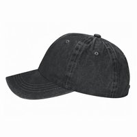 Gorra de béisbol unisex para las cuatro estaciones, lavada con efecto vintage, con gráfico V8s y base de PVC.