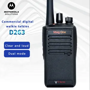 Walkie talkie digital MOTOROLA MagOne-D263, radio dua arah profesional, dengan siaran suara saluran, tingkat pelindung IP55