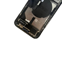Coque Arrière Complète Démontée avec Châssis Central et Boîtier pour iPhone 13 Pro Max, avec Module de Charge Sans Fil, Pièce de Rechange