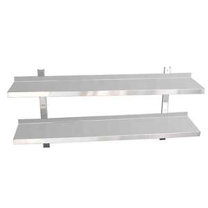 Premium Heavy-Duty Stainless Steel Wall Mounted Shelves - Modern High-Capacity Storage Rack for Home, <strong>Restaurant</strong> &amp; Hotel Kitchen - Product Image 2